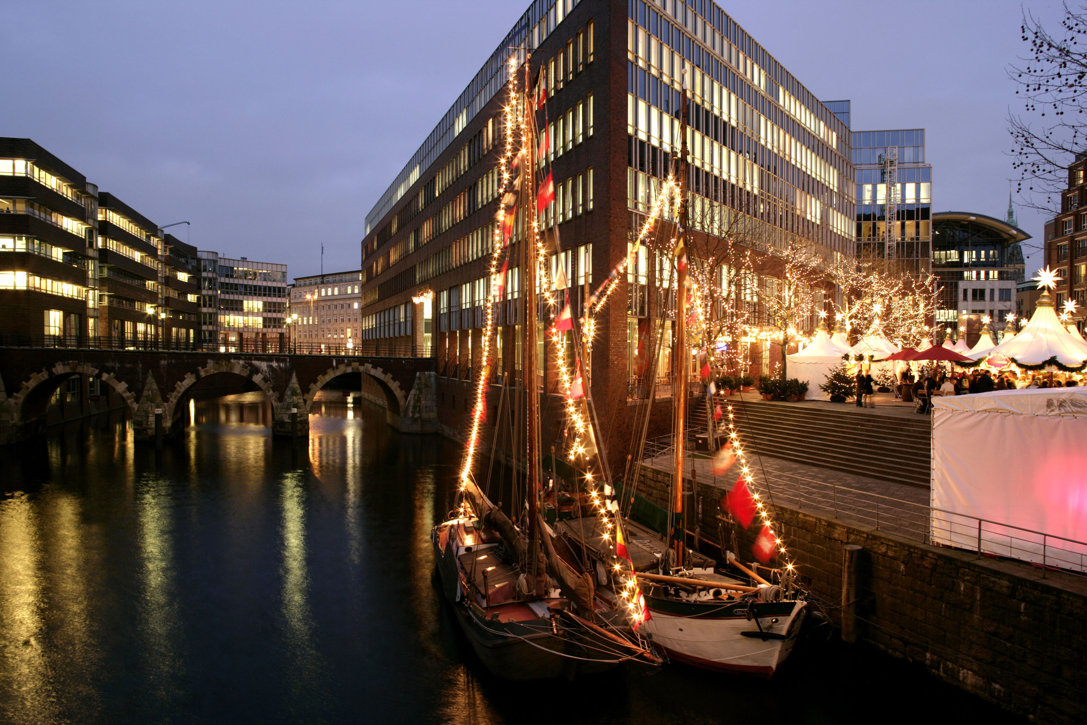 Weihnachtsmarkt Fleetinsel