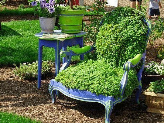 Upcycling statt auf den Müll – 9 kreative Gartenideen, die Laune machen – Einfach Mari